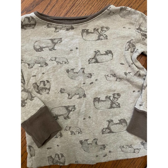 Little Planet Organic By Carters Bear Pajamas- 18m - Picture 2 of 6